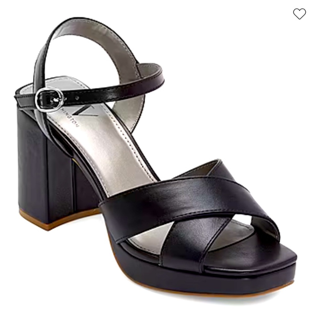 NWOT Worthington Women’s block heels size 9 square heel comfy